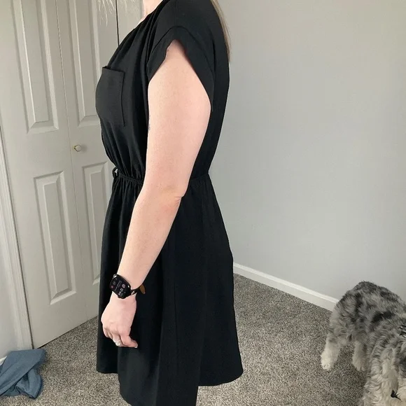 Monteau Navy Dress - Picture 4 of 4